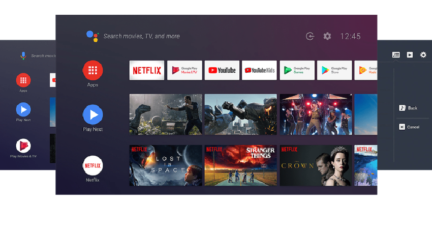 настройка android tv google tv